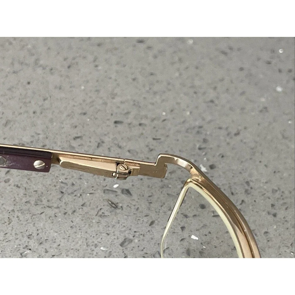 CAZAL MOD. 476 COL. 450 52-17-135 Eyeglasses Frames ONLY Germany Half Rim